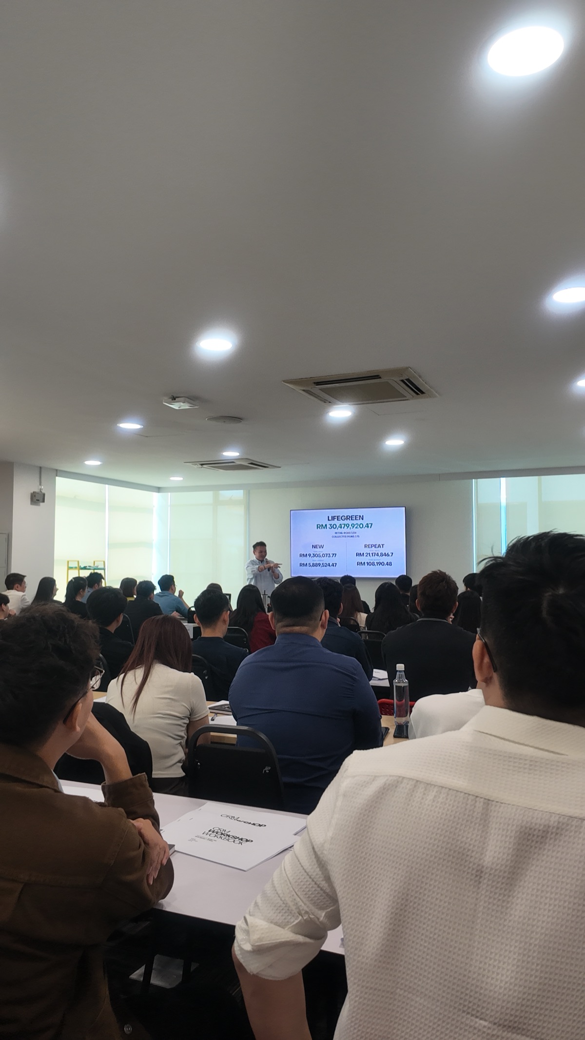 2025 CRM Workshop 现场，全场满座